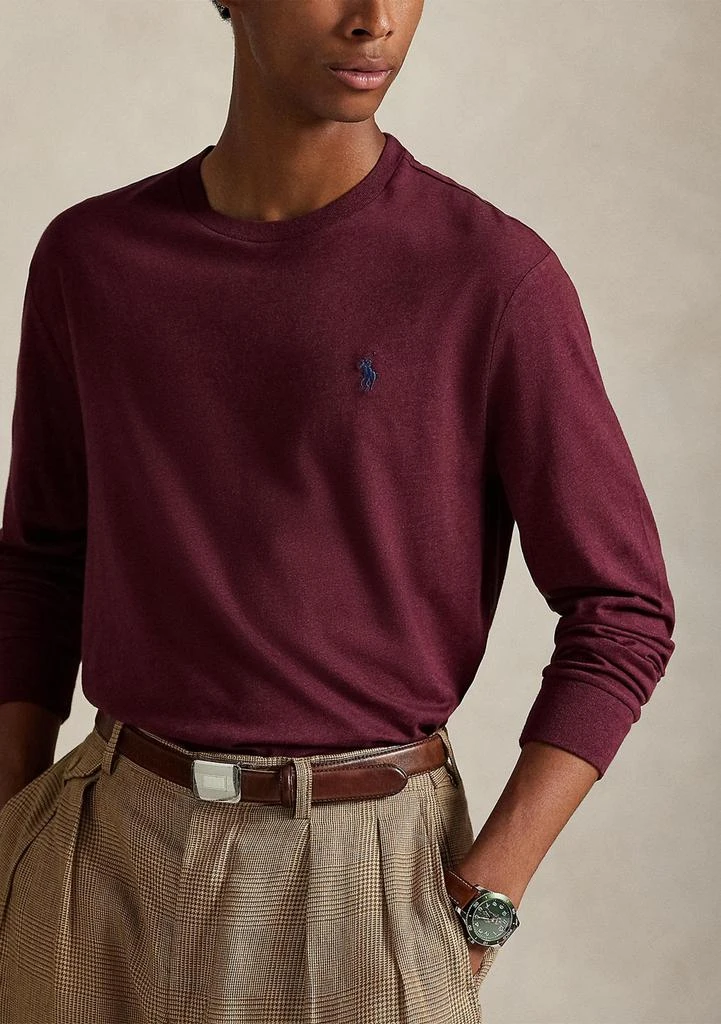 商品Ralph Lauren|Classic Fit Jersey Long-Sleeve T-Shirt,价格¥336,第3张图片详细描述