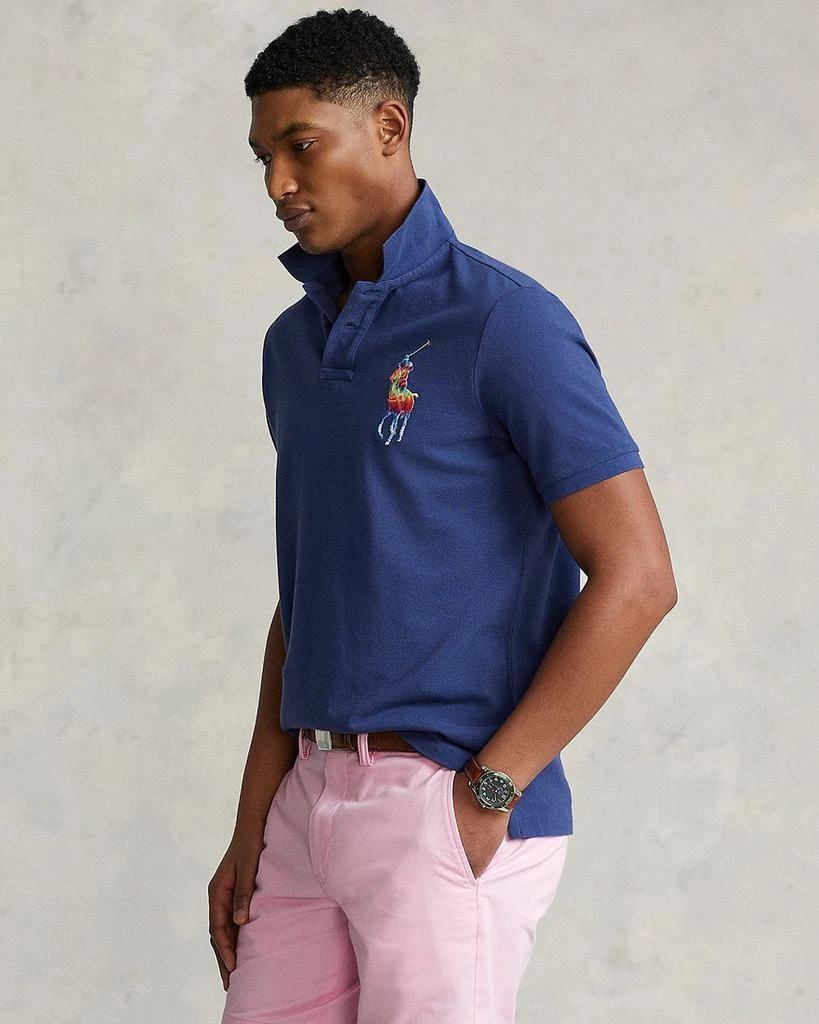 商品Ralph Lauren|Custom Slim Fit Soft Cotton Polo Shirt,价格¥417,第5张图片详细描述