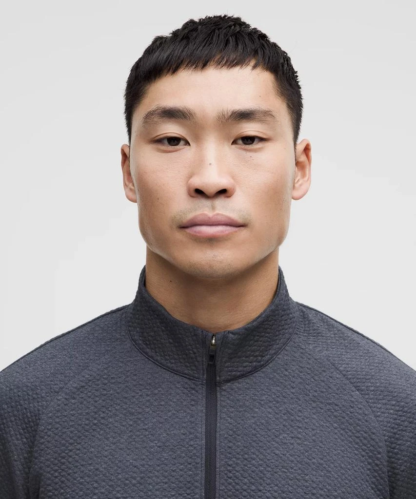 商品Lululemon|Textured Double-Knit Cotton Half Zip,价格¥984,第4张图片详细描述