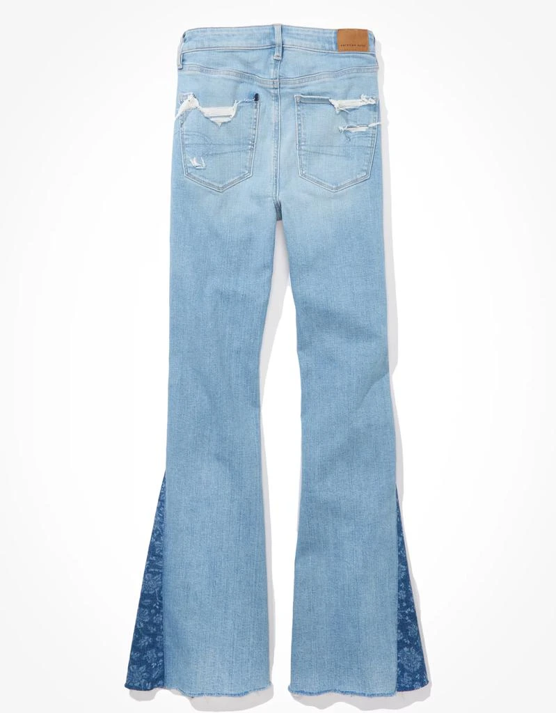 商品AE|AE Ne(x)t Level Super High-Waisted Flare Jean,价格¥154,第4张图片详细描述