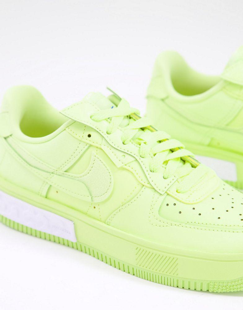 商品NIKE|Nike Air Force 1 Fontanka trainers in yellow,价格¥528,第5张图片详细描述