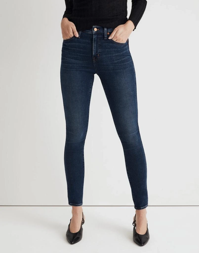 商品Madewell|10" High-Rise Skinny Jeans,价格¥626,第2张图片详细描述
