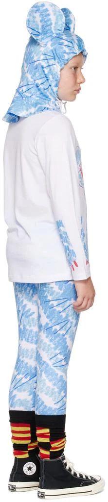 商品CHOPOVA LOWENA|SSENSE Exclusive Kids White & Blue Fuzzy Mouse Costume,价格¥863,第3张图片详细描述