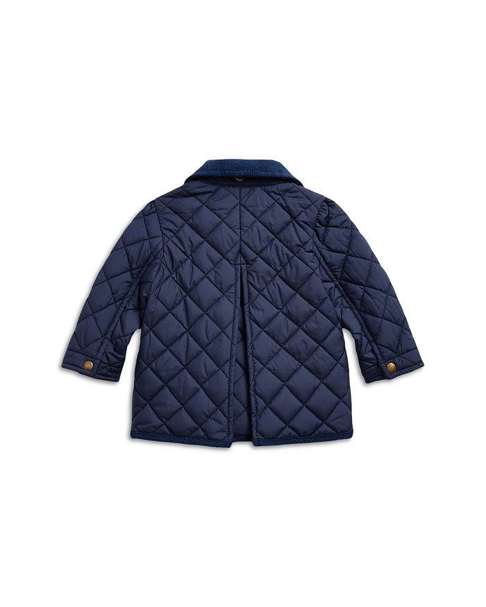 商品Ralph Lauren|Girls' Quilted Barn Jacket - Baby,价格¥870,第5张图片详细描述