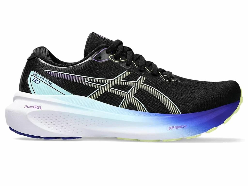 商品Asics|Women's Gel-Kayano 30 Running Shoes In Black/glow,价格¥1036,第2张图片详细描述