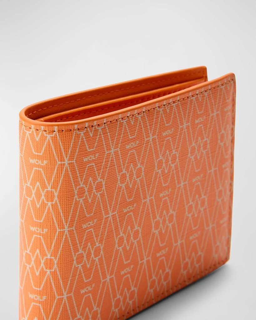 商品Wolf|Men's Signature Billfold and Coin,价格¥839,第3张图片详细描述