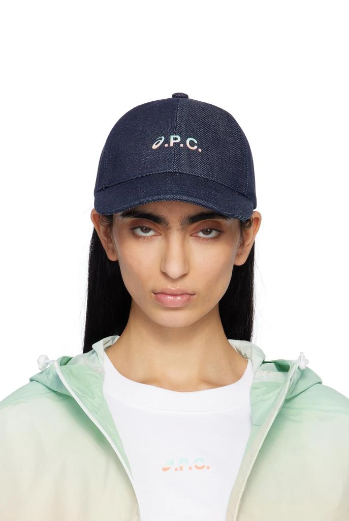 商品A.P.C.|Indigo ASICS Edition Charlie Baseball Cap,价格¥1383,第1张图片