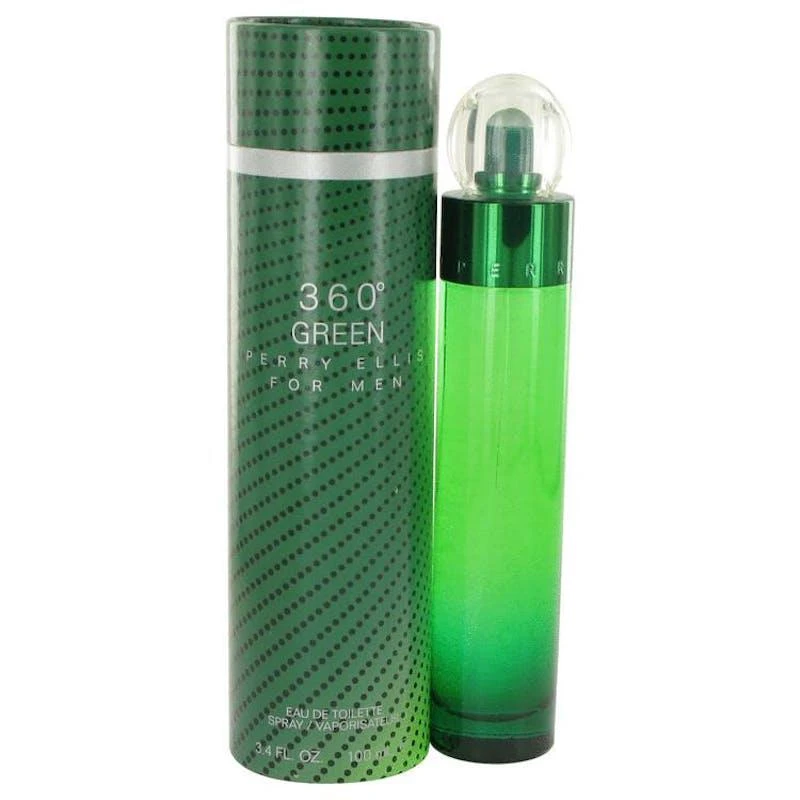 商品Perry Ellis|Perry Ellis 360 Green by Perry Ellis Eau De Toilette Spray 3.4 oz for Men,价格¥293,第1张图片