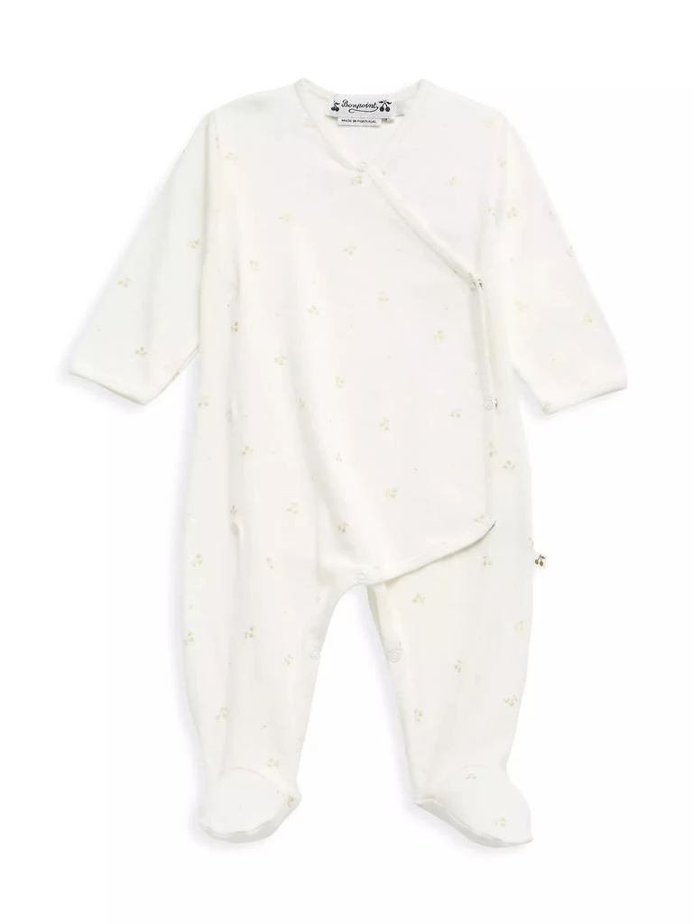 商品Bonpoint|Baby's Cotton Long-Sleeve Wrap Footie,价格¥1303,第1张图片