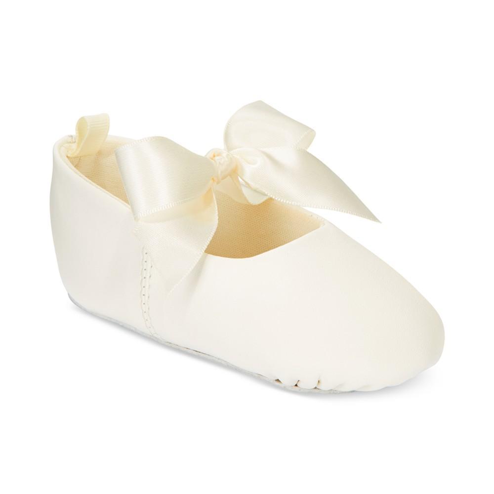 商品First Impressions|Baby Girl Ballerina Slippers, Created for Macy's,价格¥176,第1张图片