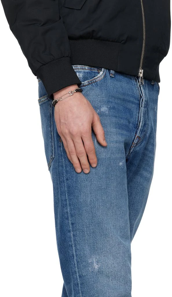 商品Numbering|Silver & Black #9909 Bracelet,价格¥988,第3张图片详细描述