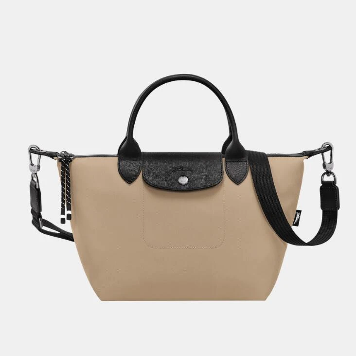 商品[国内直发] Longchamp|珑骧LONGCHAMP包包女包女士Le Pliage系列短柄小号手提包单肩斜挎包饺子包礼物送女友 L1512 HSR,价格¥2047,第1张图片