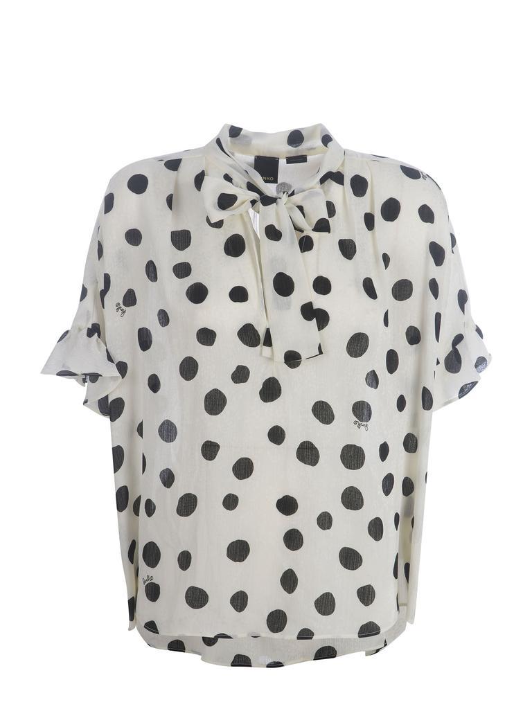 商品PINKO|PINKO  Shirts White,价格¥1216,第1张图片