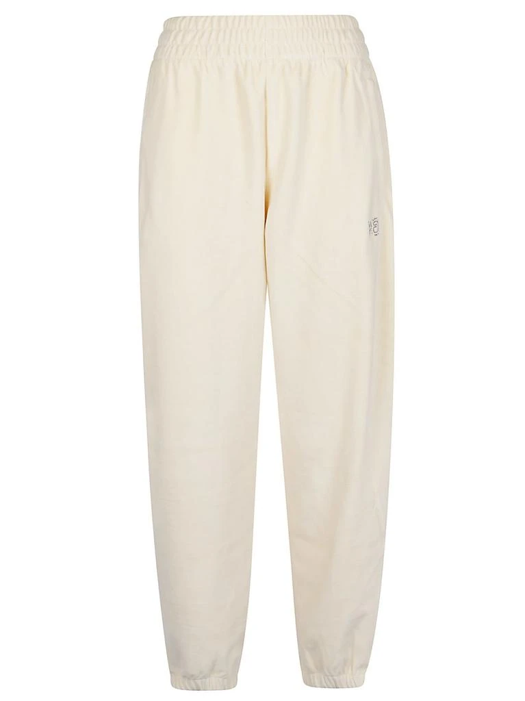 商品Alexander Wang|T By Alexander Wang Crystal Logo Velour Sweatpants,价格¥2225,第1张图片