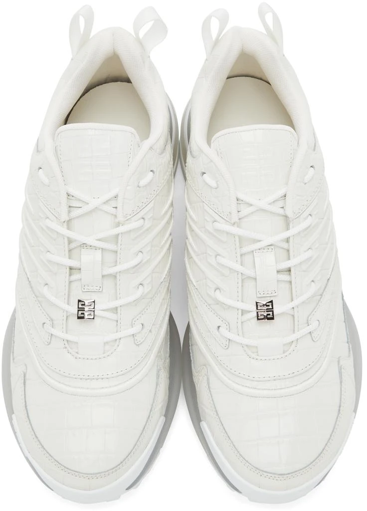 商品Givenchy|White Croc GIV 1 Sneakers,价格¥3535,第5张图片详细描述