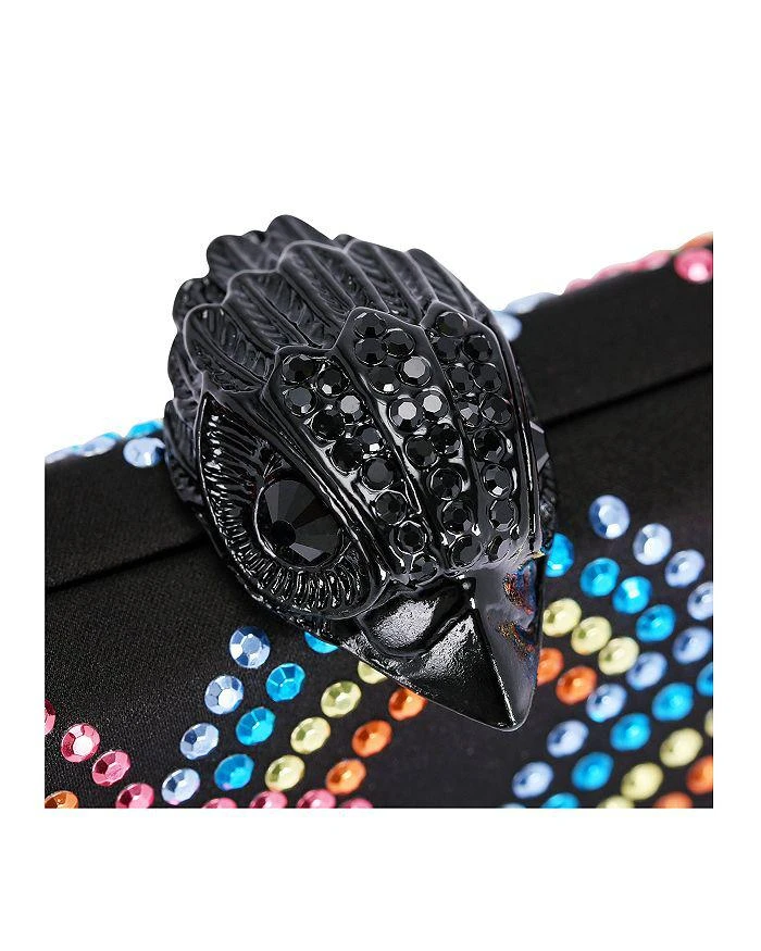 商品Kurt Geiger|Crystal Eagle Small Clutch ,价格¥604,第5张图片详细描述