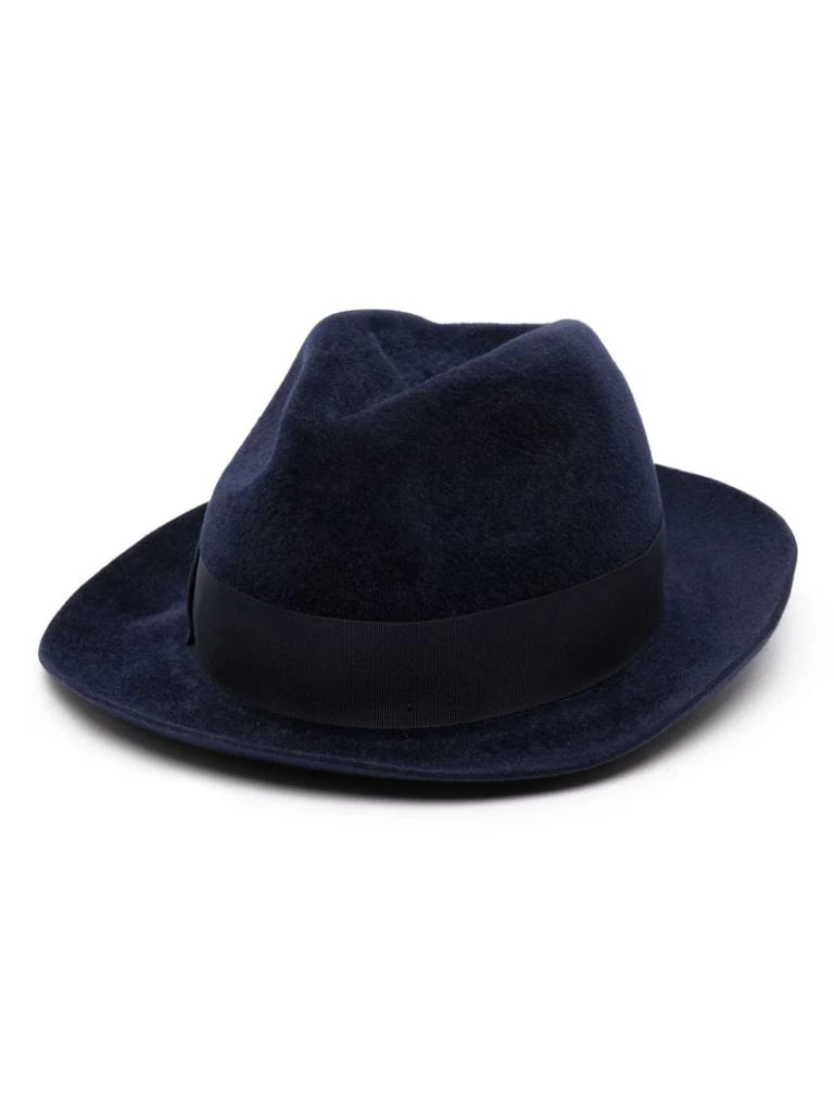 商品BORSALINO|BORSALINO - Monica Velour Felt Fedora Hat,价格¥2066,第1张图片