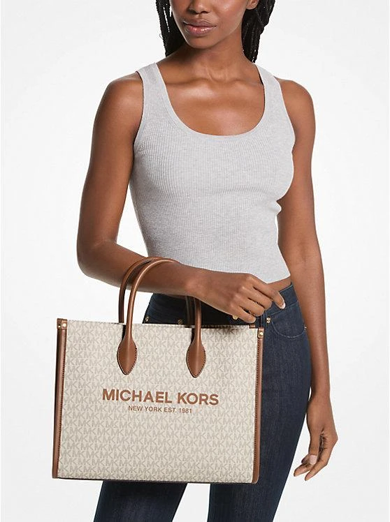 商品Michael Kors|Mirella Medium Logo Tote Bag,价格¥1335,第3张图片详细描述