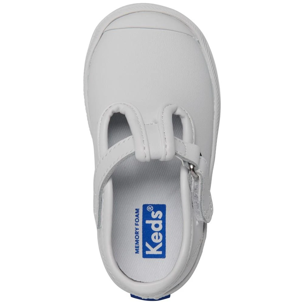 商品Keds|Baby Girls' Champion Originals T-Strap Slip-On Casual Sneakers from Finish Line,价格¥150,第5张图片详细描述