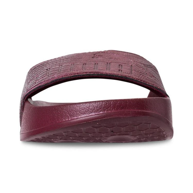 商品Puma|Women's Leadcat Leather Slide Sandals from Finish Line,价格¥185,第3张图片详细描述