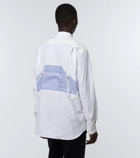 商品Comme des Garcons|棉质府绸贴花衬衫,价格¥5182,第4张图片详细描述