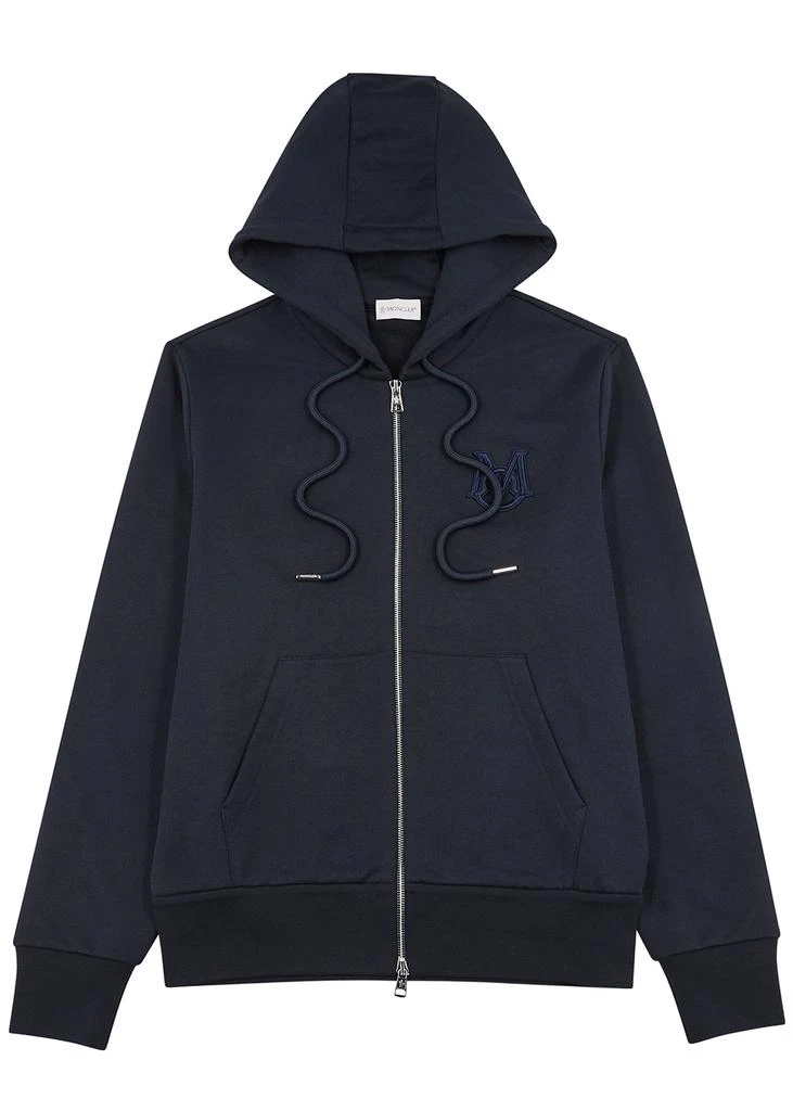 商品Moncler|Logo hooded cotton sweatshirt,价格¥6431,第1张图片