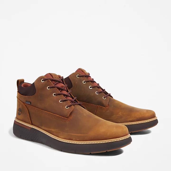商品Timberland|Cross Mark Gore-Tex® Chukka Boot for Men in Brown,价格¥1404,第7张图片详细描述