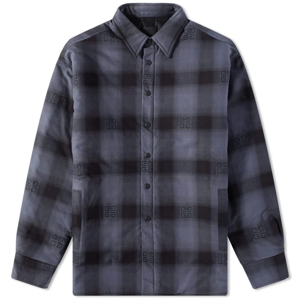 商品Givenchy|Givenchy Classic Plaid Overshirt,价格¥9007,第1张图片