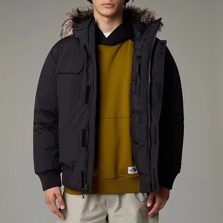 北面THE NORTH FACE 毛领防风防水夹克外套 男款 黑色（香港仓发货） 商品