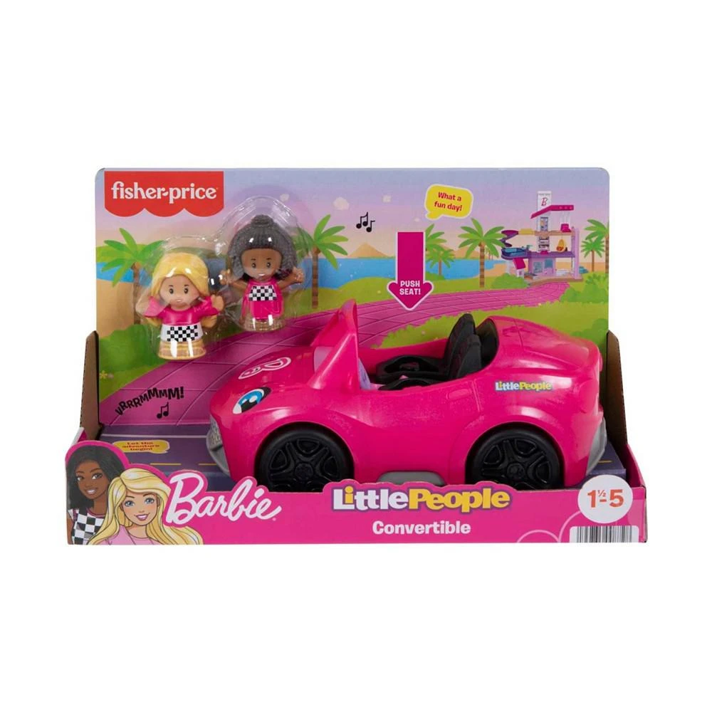 商品Fisher Price|Barbie Convertible by Little People Set,价格¥82,第3张图片详细描述