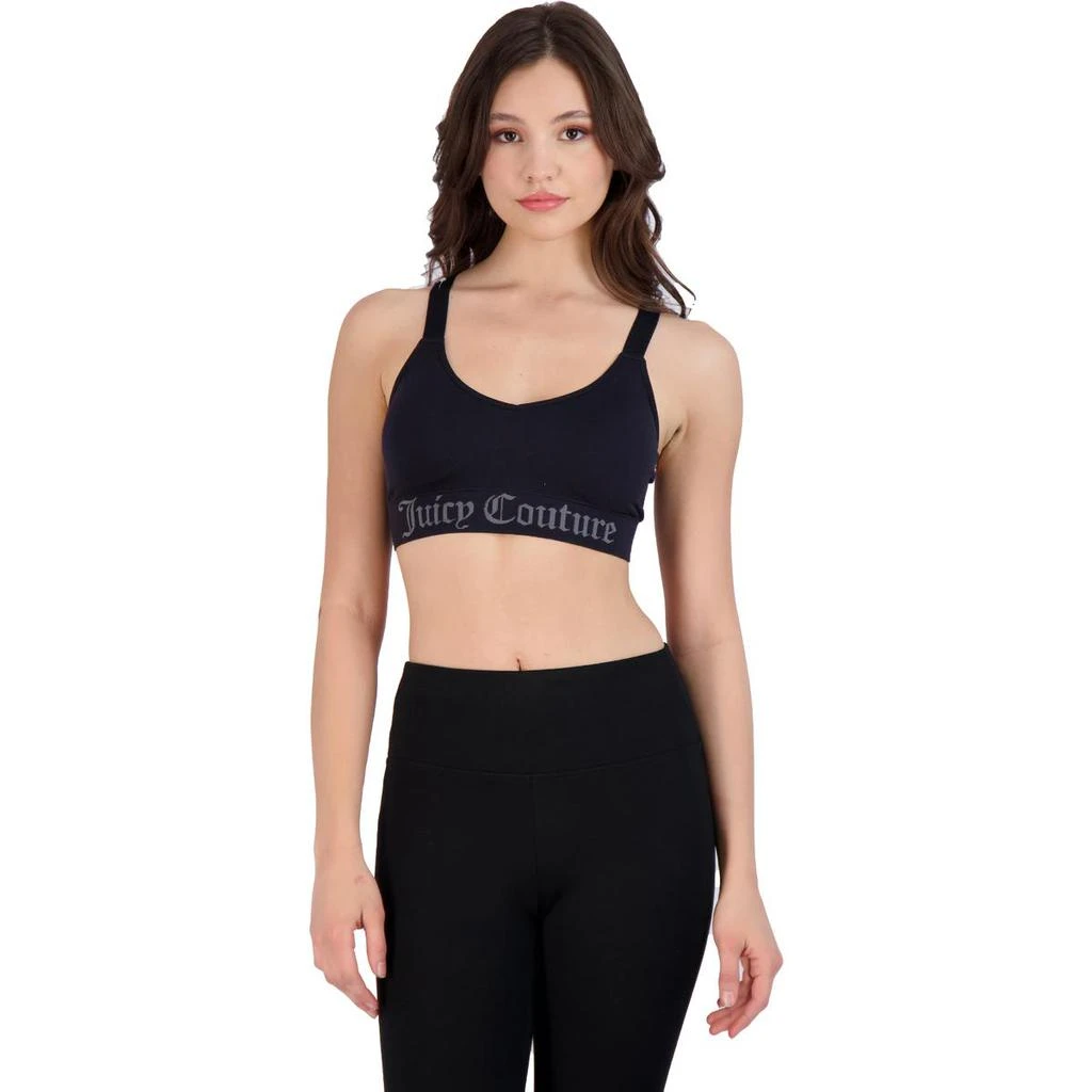 Juicy Couture Womens 2 Pack Loungewear Wireless Bra 商品