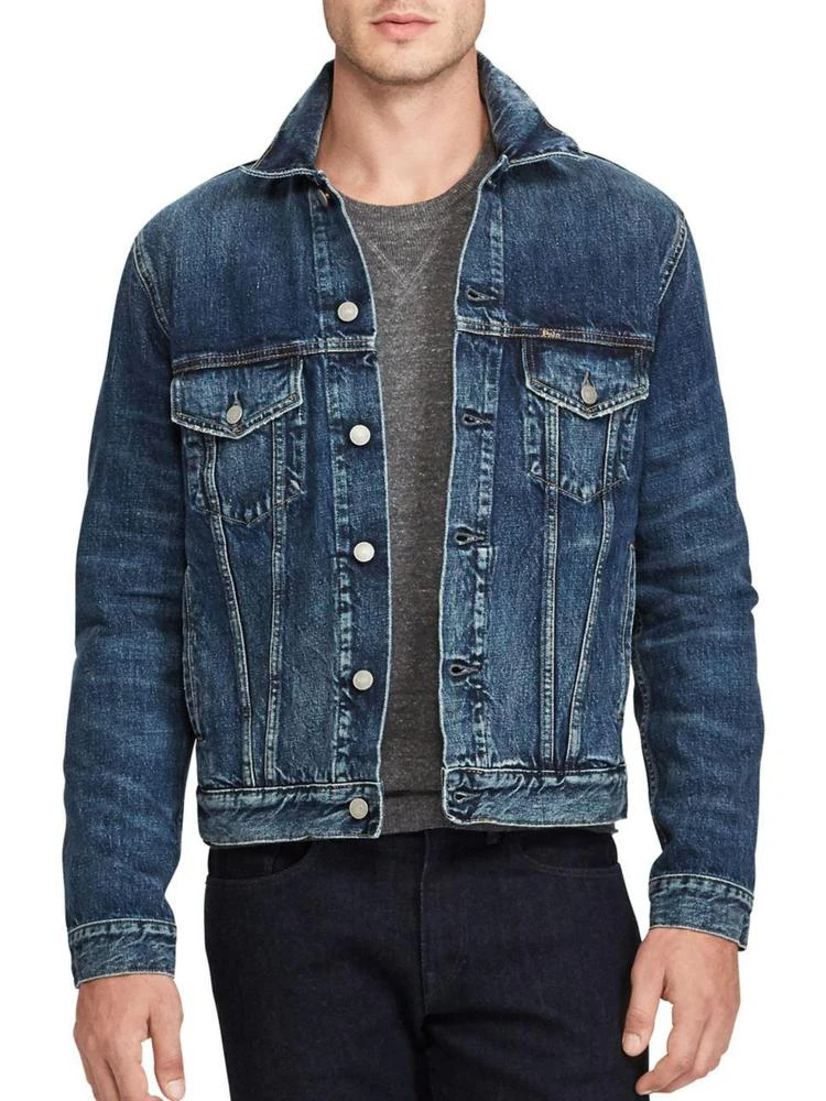 商品Ralph Lauren|Denim Cotton Trucker Jacket,价格¥1237,第1张图片