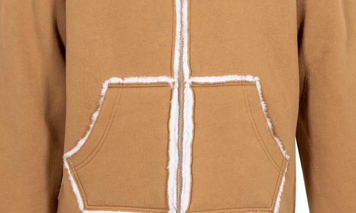 商品Supreme|Supreme Faux Shearling Hooded Jacket,价格¥4596,第3张图片详细描述