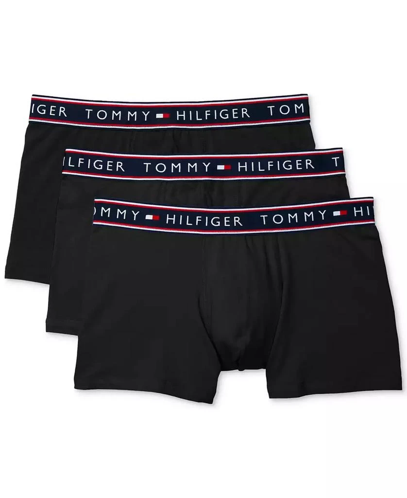 商品Tommy Hilfiger|Men's Moisture Wicking Cotton Stretch Trunks - 3pk.,价格¥330,第1张图片