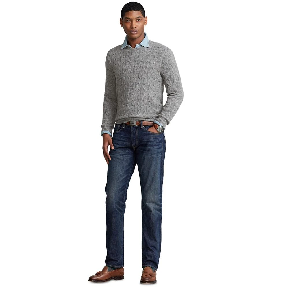 商品Ralph Lauren|Men's Hampton Relaxed Straight Jeans,价格¥862,第3张图片详细描述