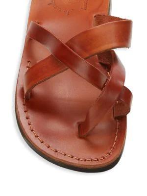 商品Jerusalem Sandals|Anthony Leather Flats,价格¥256,第7张图片详细描述