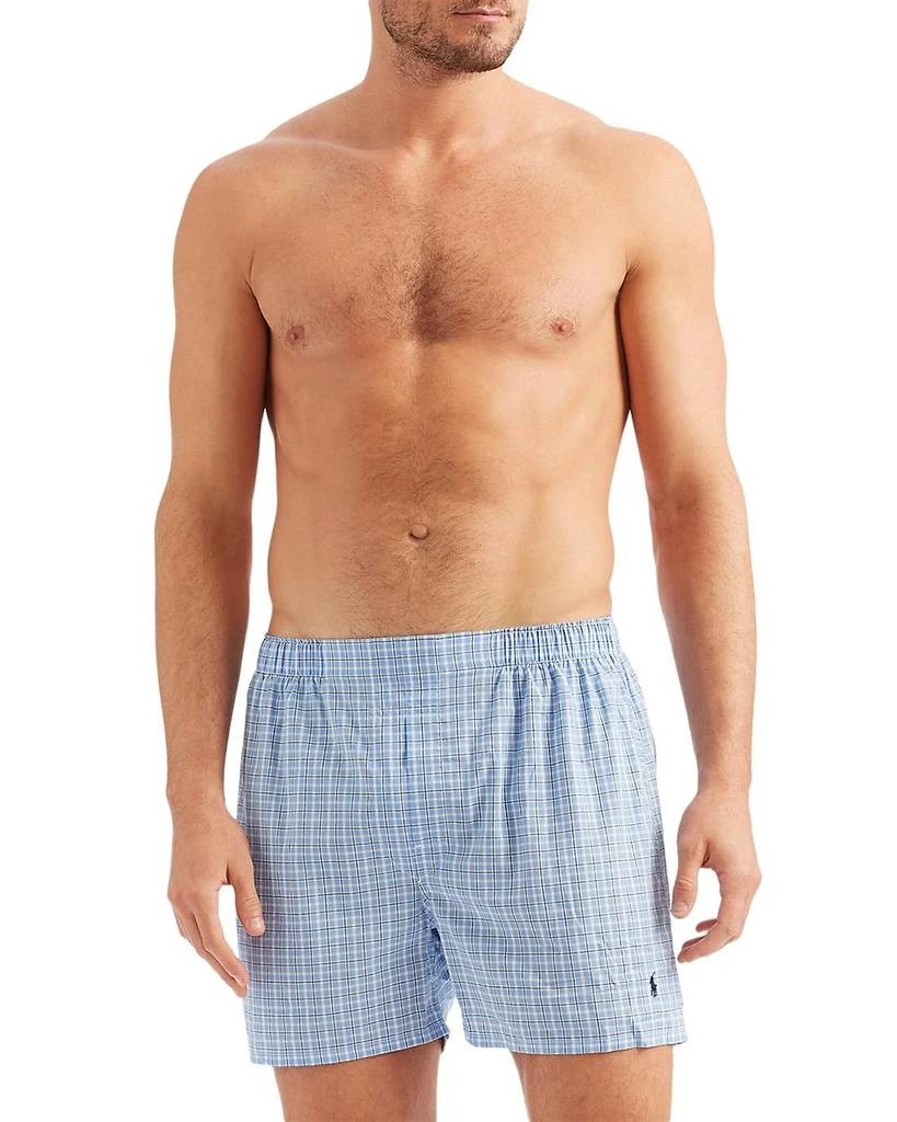 Polo Ralph Lauren Woven Boxers, Pack of 5 7