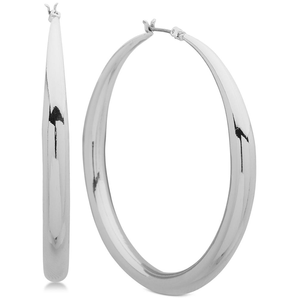 Tapered Medium Hoop Earrings商品第1张图片规格展示