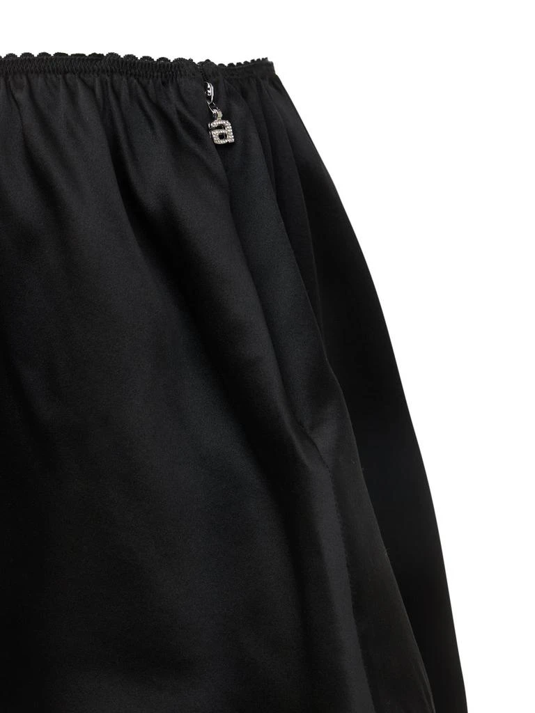 商品Alexander Wang|Tap Silk Satin Shorts,价格¥752,第4张图片详细描述