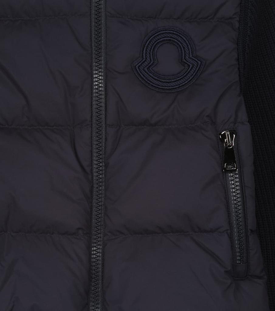 商品Moncler|Knit-sleeve down jacket,价格¥2694-¥3003,第5张图片详细描述