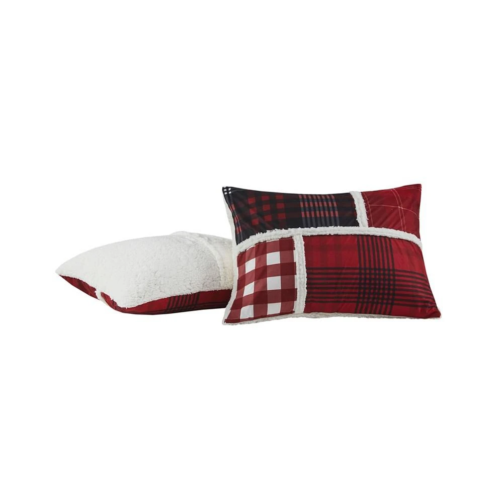 Patchwork Sherpa 3-Pc. Comforter Set 商品
