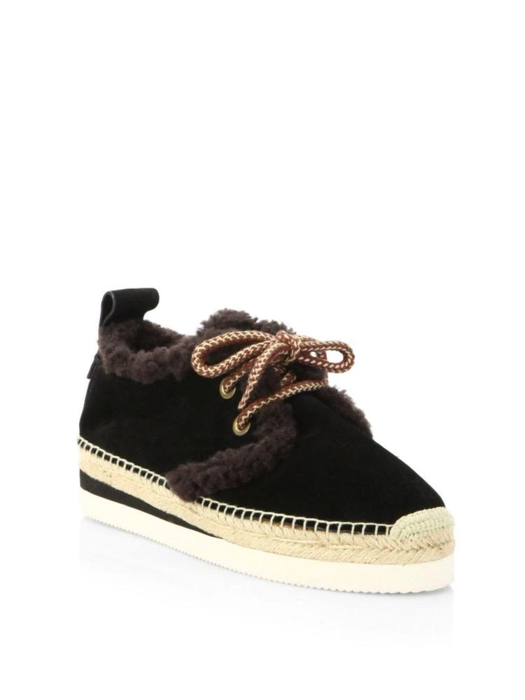 商品See by Chloé|Glyn Suede Espadrille Sneakers,价格¥750,第1张图片