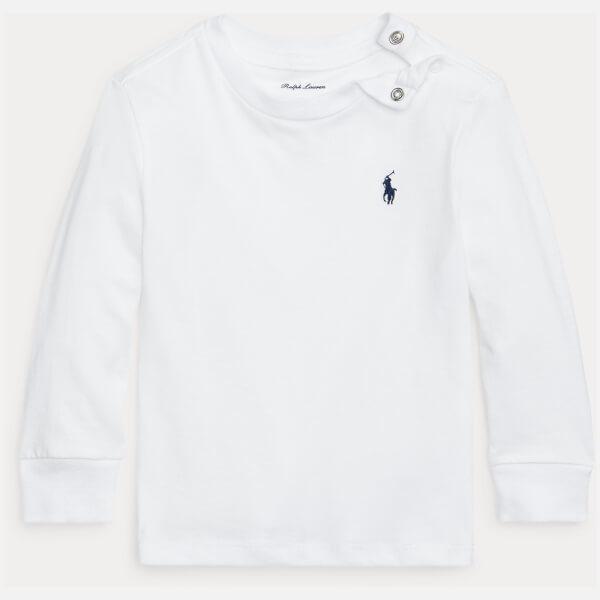 商品Ralph Lauren|Polo Ralph Lauren Baby's Long Sleeve Cotton-Jersey T-Shirt,价格¥280,第3张图片详细描述