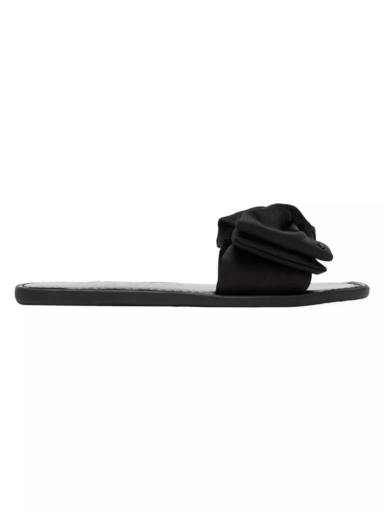 商品Kate Spade|Bikini Bow Flat Neoprene Sandals,价格¥964,第1张图片