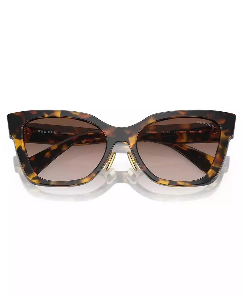 商品Miu Miu|Women's Sunglasses, Gradient MU 02ZS,价格¥3237,第5张图片详细描述