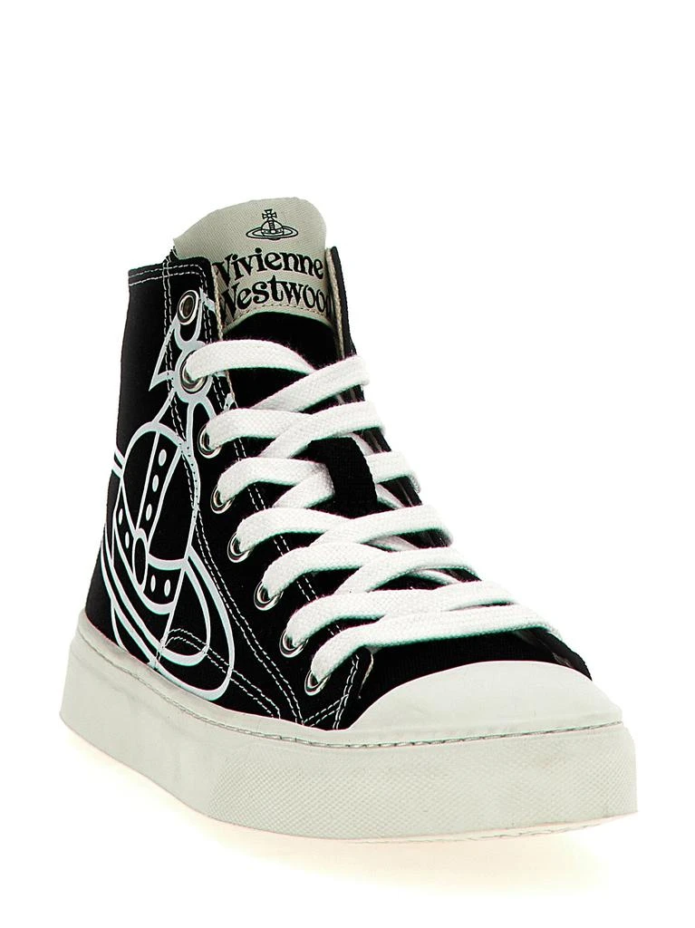 商品Vivienne Westwood|Plimsoll Sneakers White/Black,价格¥1483,第2张图片详细描述