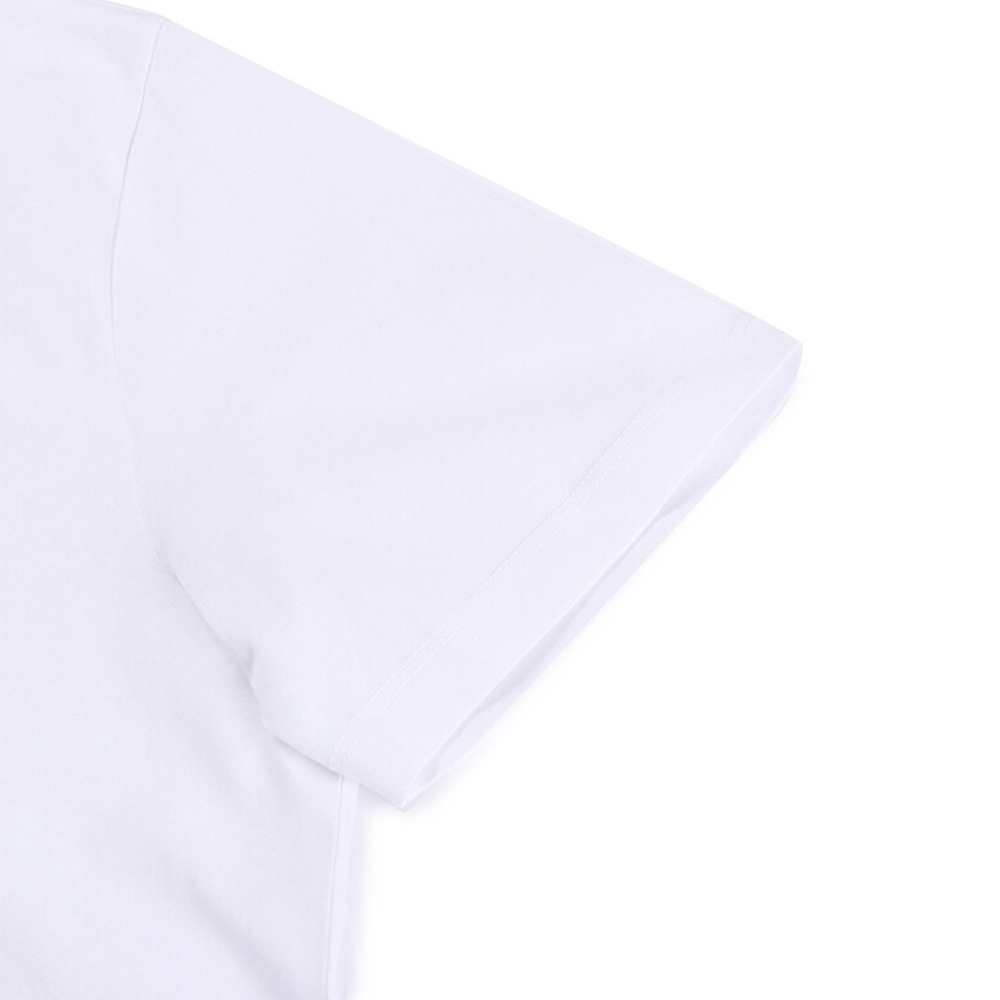 VERSACE COLLECTION  男士白色圆领棉质T恤 V800683-VJ00180-V9052商品第2张图片规格展示