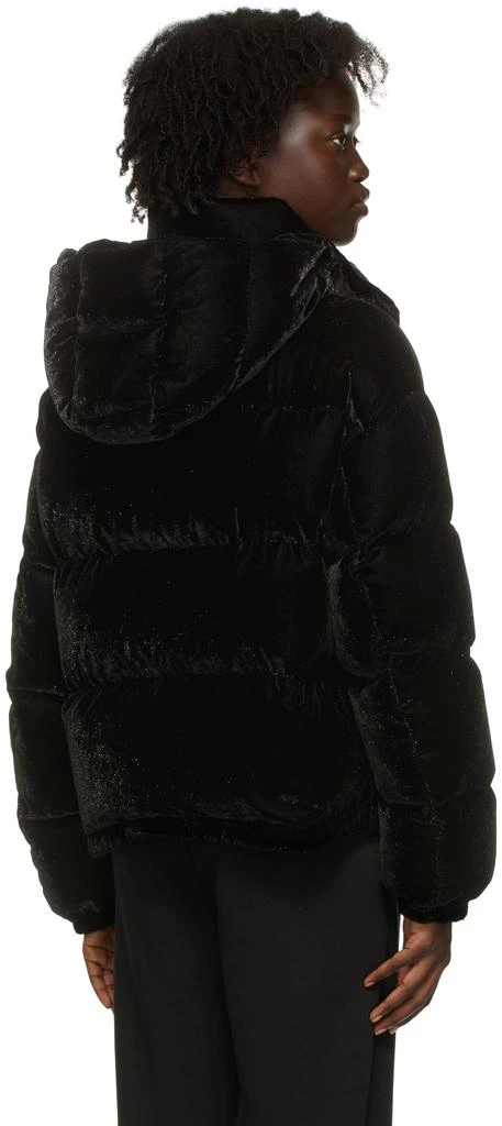 商品Moncler|Black Down Velvet Daos Jacket,价格¥20212,第3张图片详细描述
