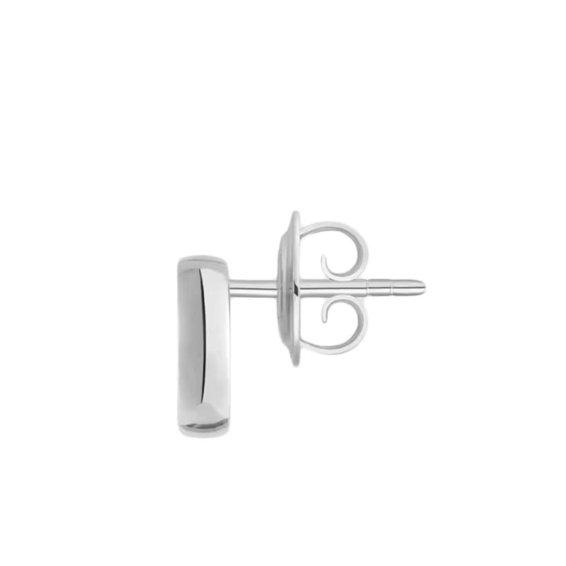 GUCCI/古驰 22春夏新款 纯银互扣式简约双G耳环商品第2张图片规格展示