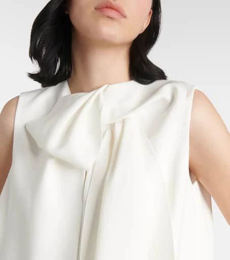 商品ROKSANDA|Bridal Petra bow-detail minidress,价格¥8742,第4张图片详细描述